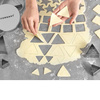 Ensemble d’emporte‑pièces – triangle – lot de 9 pièces | FORGAST FG11014