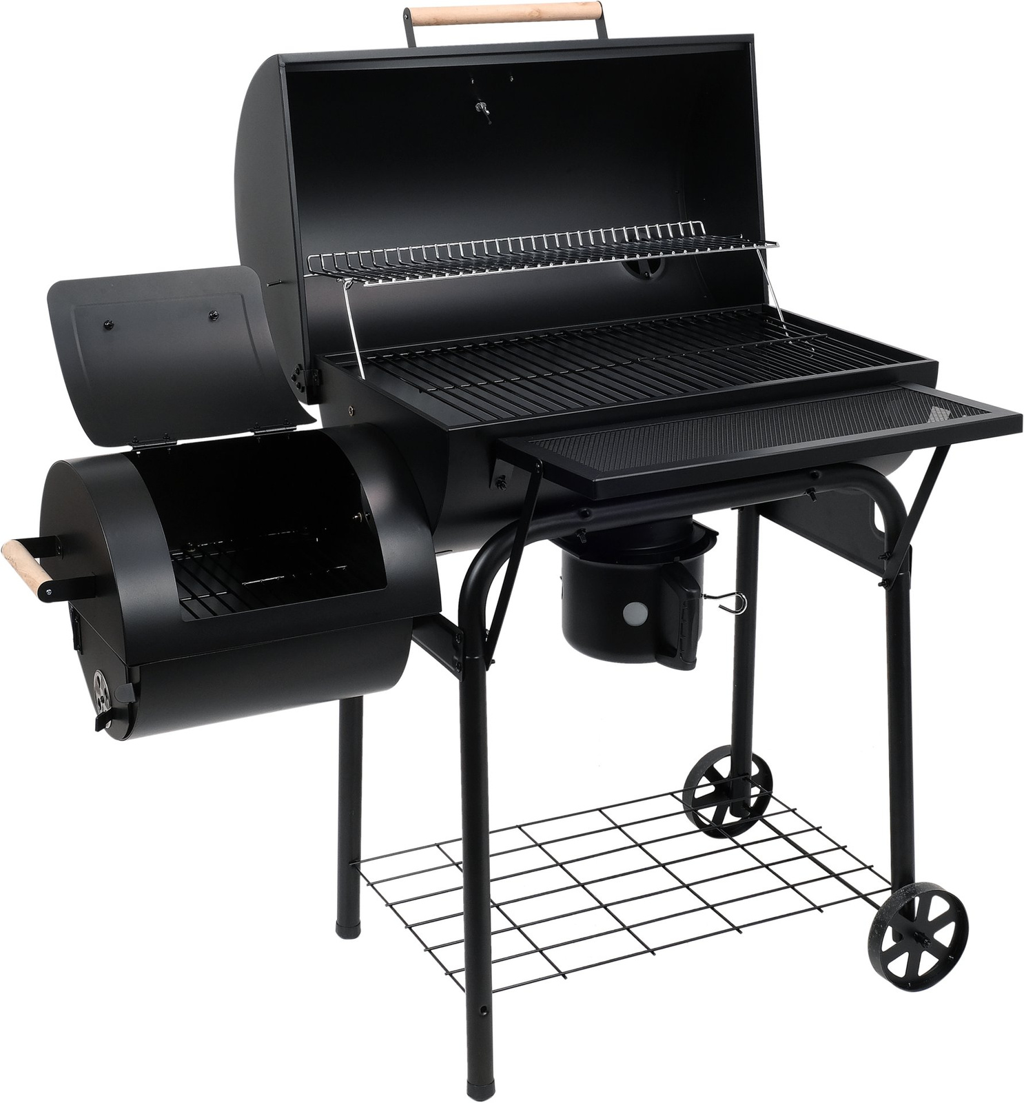 Gril à charbon avec grille réglable, grille 45x40 cm | LUND 99909