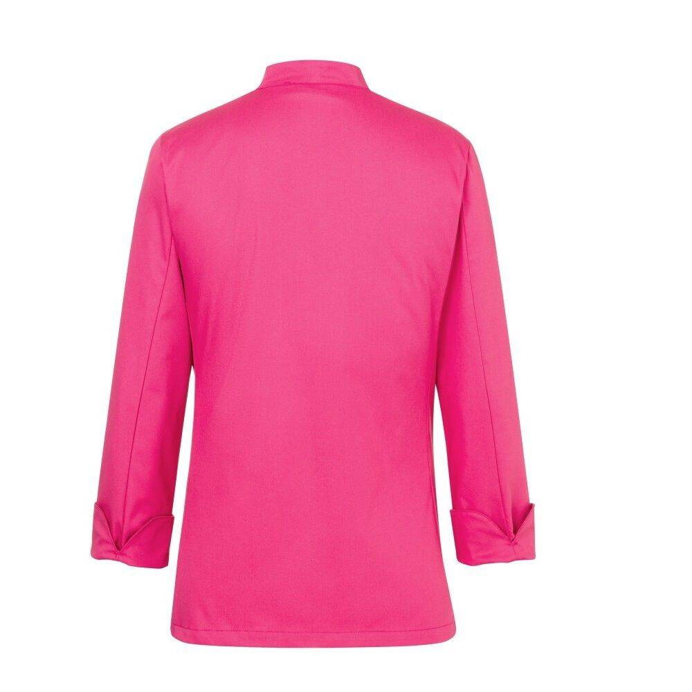 Veste de cuisine femme Larissa rose | KARLOWSKY JF 3-44