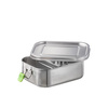 Boîte à déjeuner LUNCHBUDDY, acier inoxydable, 18.5x13.5x6.5 cm, 800 ml | APS 66900