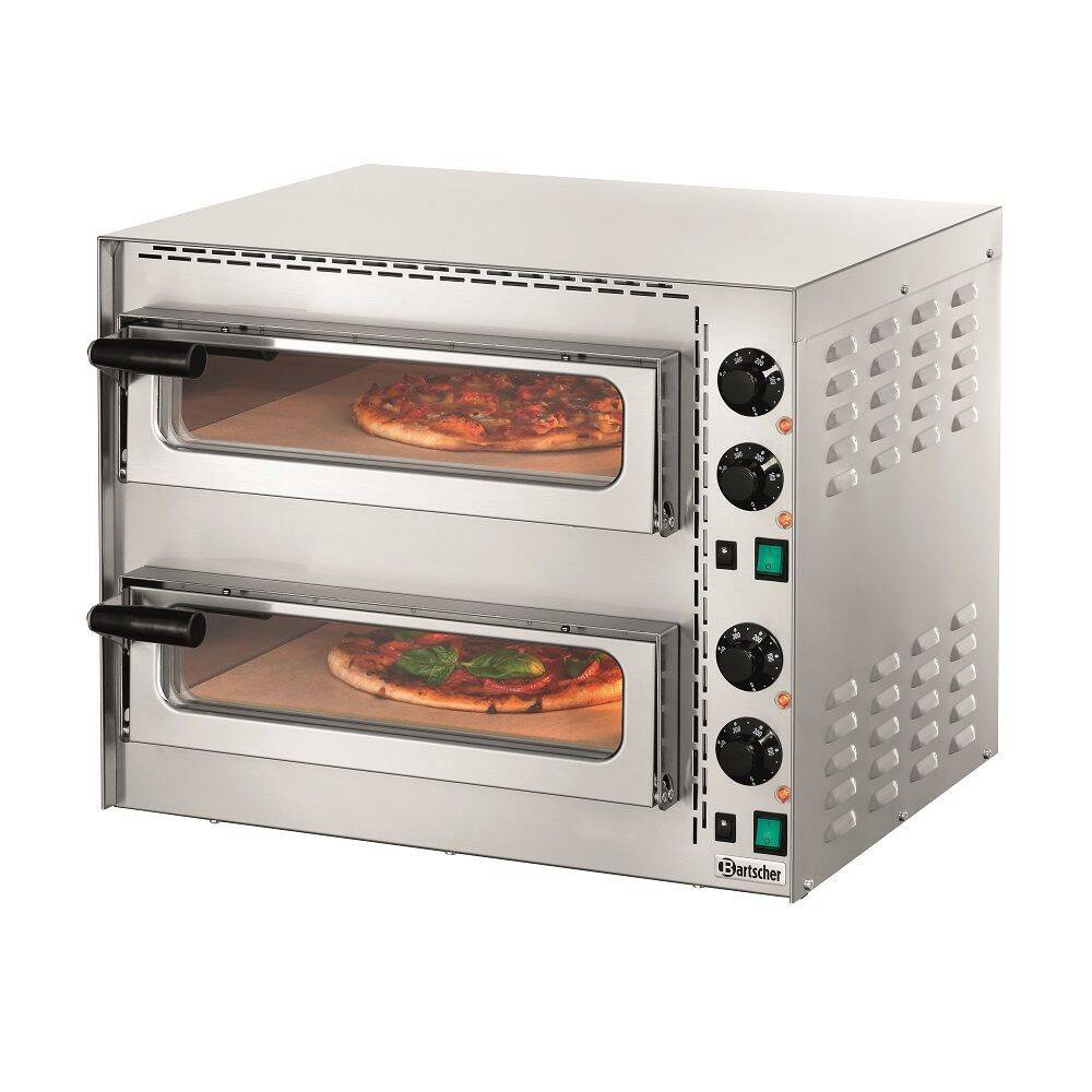 Four à pizza à 2 chambres MINI PLUS 2 | BARTSCHER 203535