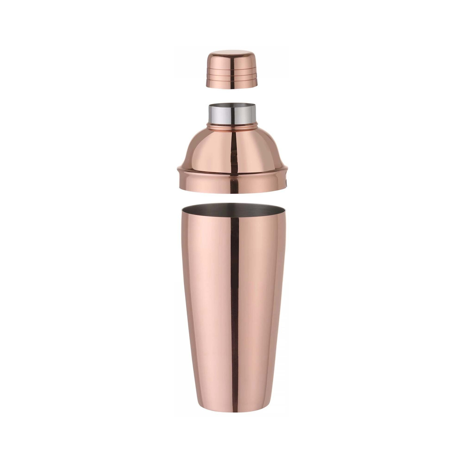 Shaker 3 pièces Cobbler 0,8 l cuivre | BarUp 596425