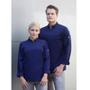 Sweat de cuisine pour homme Noah bleu marine | KARLOWSKY JM 25-10