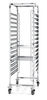 Chariot pliable en acier inoxydable pour le transport de plaques pâtissières | HENDI 810651