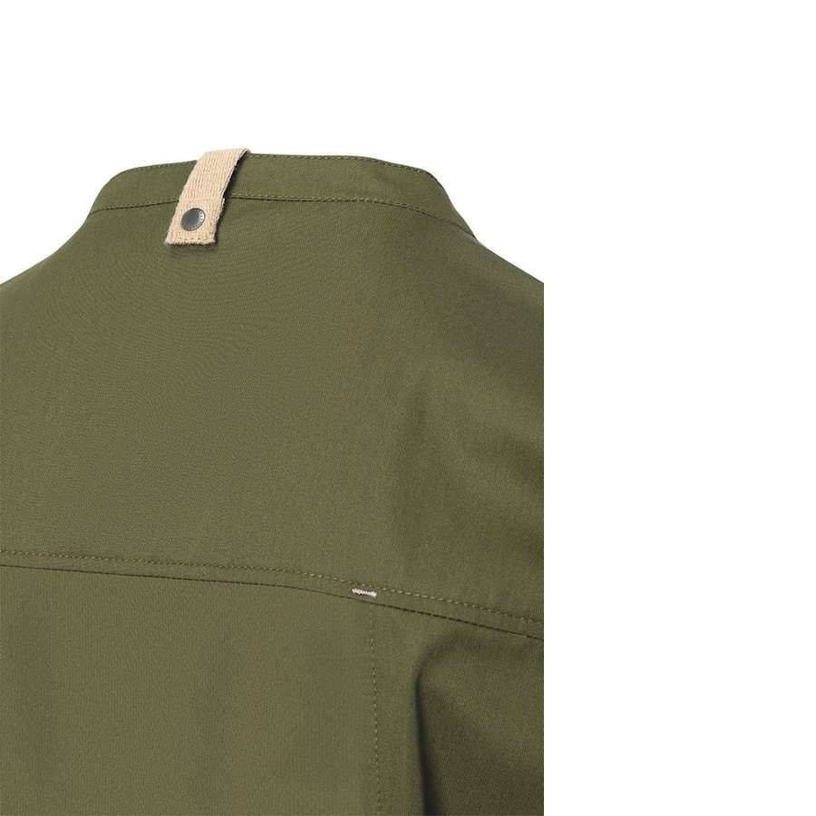 Veste de cuisine Green-Generation vert mousse homme | KARLOWSKY JM 35-79