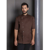 Sweat-shirt de cuisine homme Gustav brun clair | KARLOWSKY JM 15-28