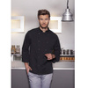Veste de cuisine Basic homme noire | KARLOWSKY BJM 2-1