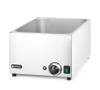 Bain-marie de table RANGER 3 x GN 1/3, sans robinet, 1 kW, 230 V | HENDI 238967