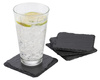 Plaques en ardoise naturelle, lot de 4 pcs MORRA, 10x10x0,7 cm | APS 997