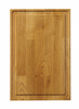 Planche de service en chêne 420x280x(H)40mm | HENDI 505489