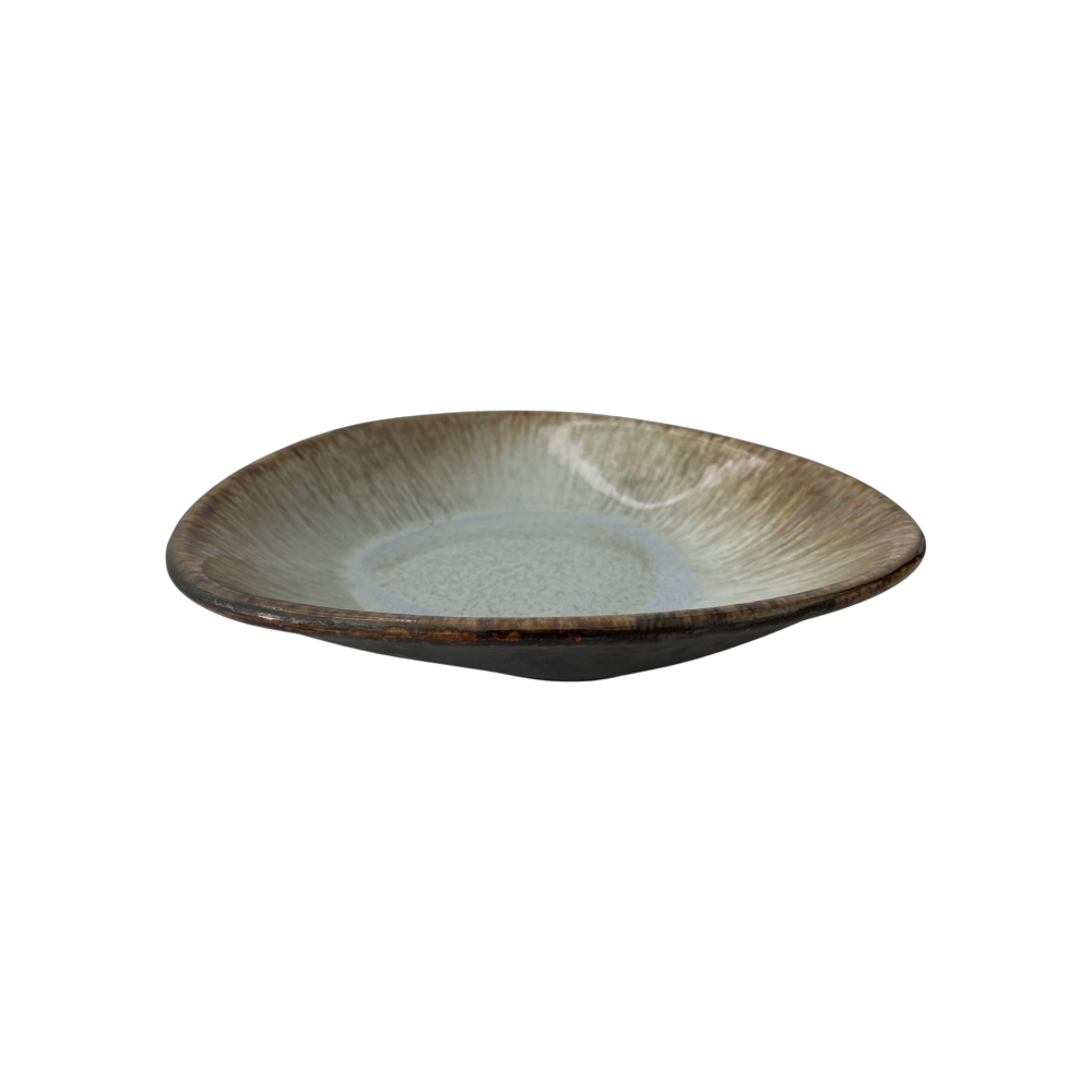 Assiette creuse Delta Cristall topaze 27 cm | KERA CERAMIKA 15.6/C.TOP