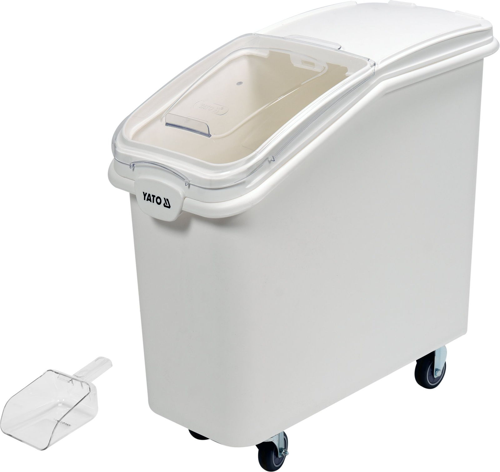 Conteneur alimentaire sur roulettes cap. 81 L | YATO YG-09109