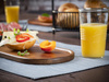 Set de table TIRA, PVC, couleur acier, 45x33x0.1 cm | APS 60527