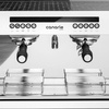 Machine à café expresso automatique 2 groupes, blanc | CANARIO CAFE CC030