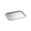 Plateau de banquet CLASSIC, en acier inoxydable, 41,5x31x1,5 cm | APS 399