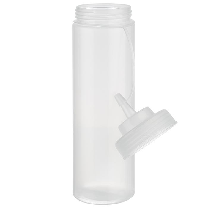 Distributeur pour sauces froides avec bouchon, transparent, lot de 6 pièces, 760 ml | APS 93256