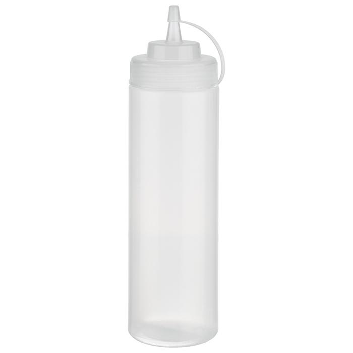 Distributeur pour sauces froides avec bouchon, transparent, lot de 6 pièces, 760 ml | APS 93256