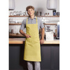 Tablier de cuisine Basic 75 x 90 cm avec poche et boucle jaune soleil | KARLOWSKY BLS 5-86-Stck
