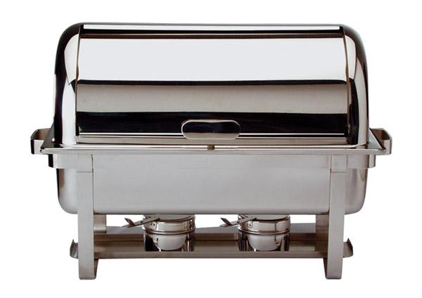 Couvercle Roll-Top SWISS pour chauffe-plats GN 1/1, 55x34x20 cm | APS 12310