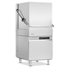 Lave-vaisselle à capot professionnel pour vaisselle avec pompe de vidange, commande électronique, doseur de produit de lavage, 9,55 kW, 400 V | PROFICHEF PCZ-04103