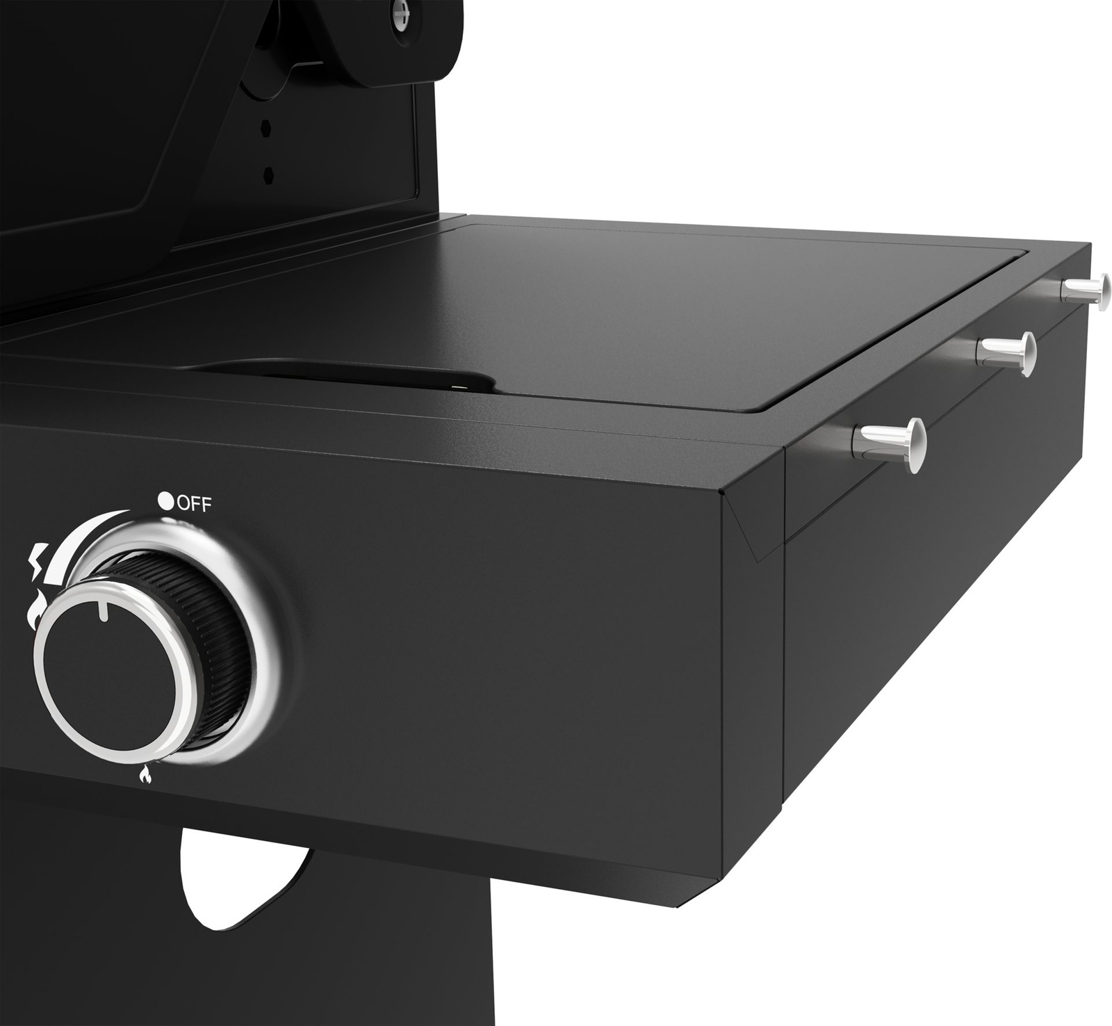 Grill à gaz 5+1 19 kW noir | YATO YG-20031