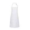 Tablier de cuisine Basic 75 x 90 cm avec poche et boucle blanc | KARLOWSKY BLS 5-3-pièces