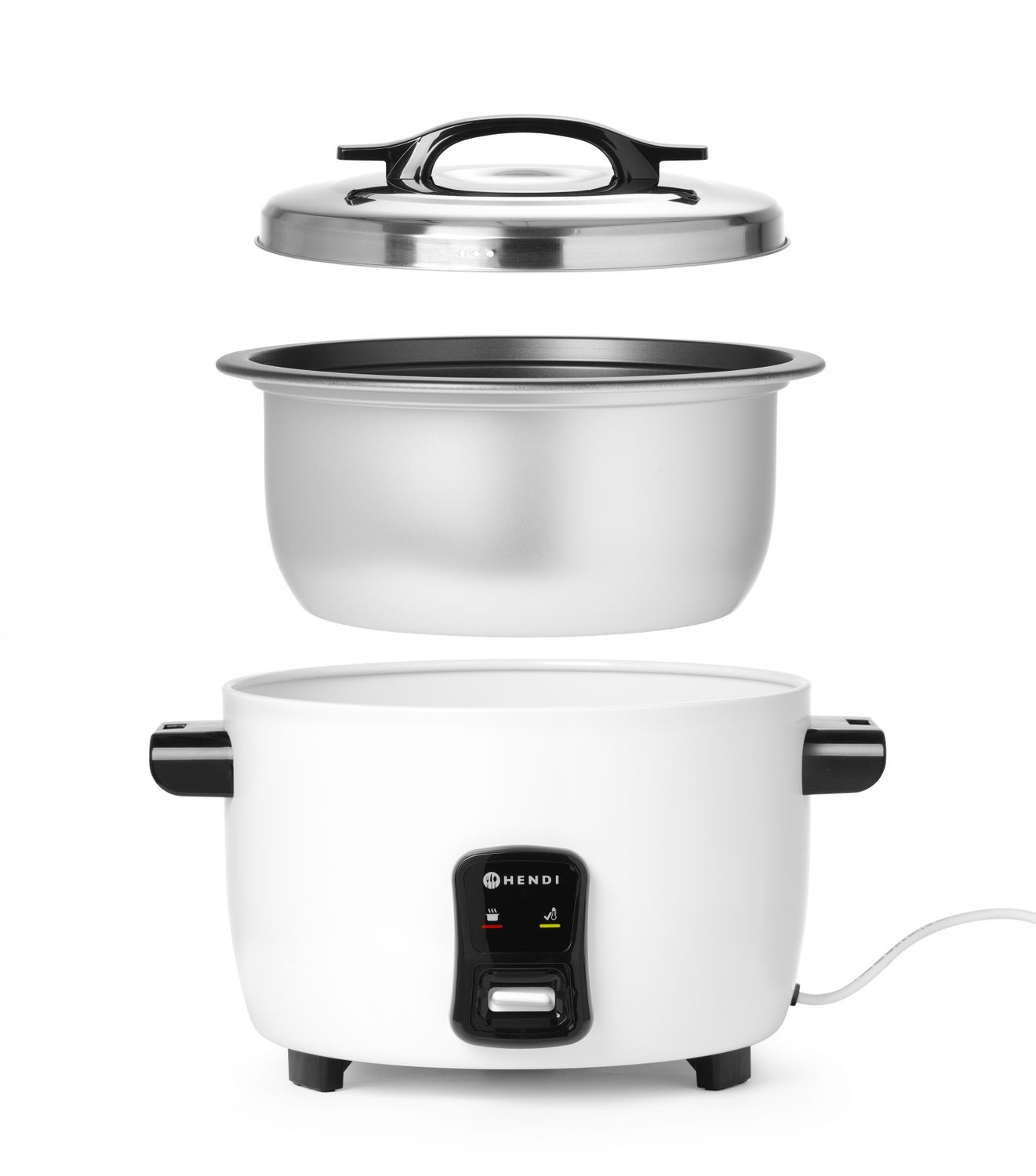 Appareil à cuire le riz Budget Line 4,2 l, 1,55 kW, 230 V | HENDI 240441