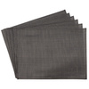 Set de table TIRA, PVC, gris, 45x33x0.1 cm | APS 60015