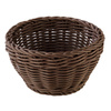 Panier à pain en polypropylène PROFI LINE, rond, brun, 16x16x8 cm | APS 50603