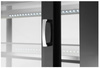 Vitrine réfrigérée 2 étagères 300 L, acier inoxydable, LED, 0-6°C | ARKTIC 233337