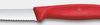 Couteau à légumes et fruits Swiss Classic, lame dentelée, rouge, long. lame 8 cm | VICTORINOX 6.7631.C1