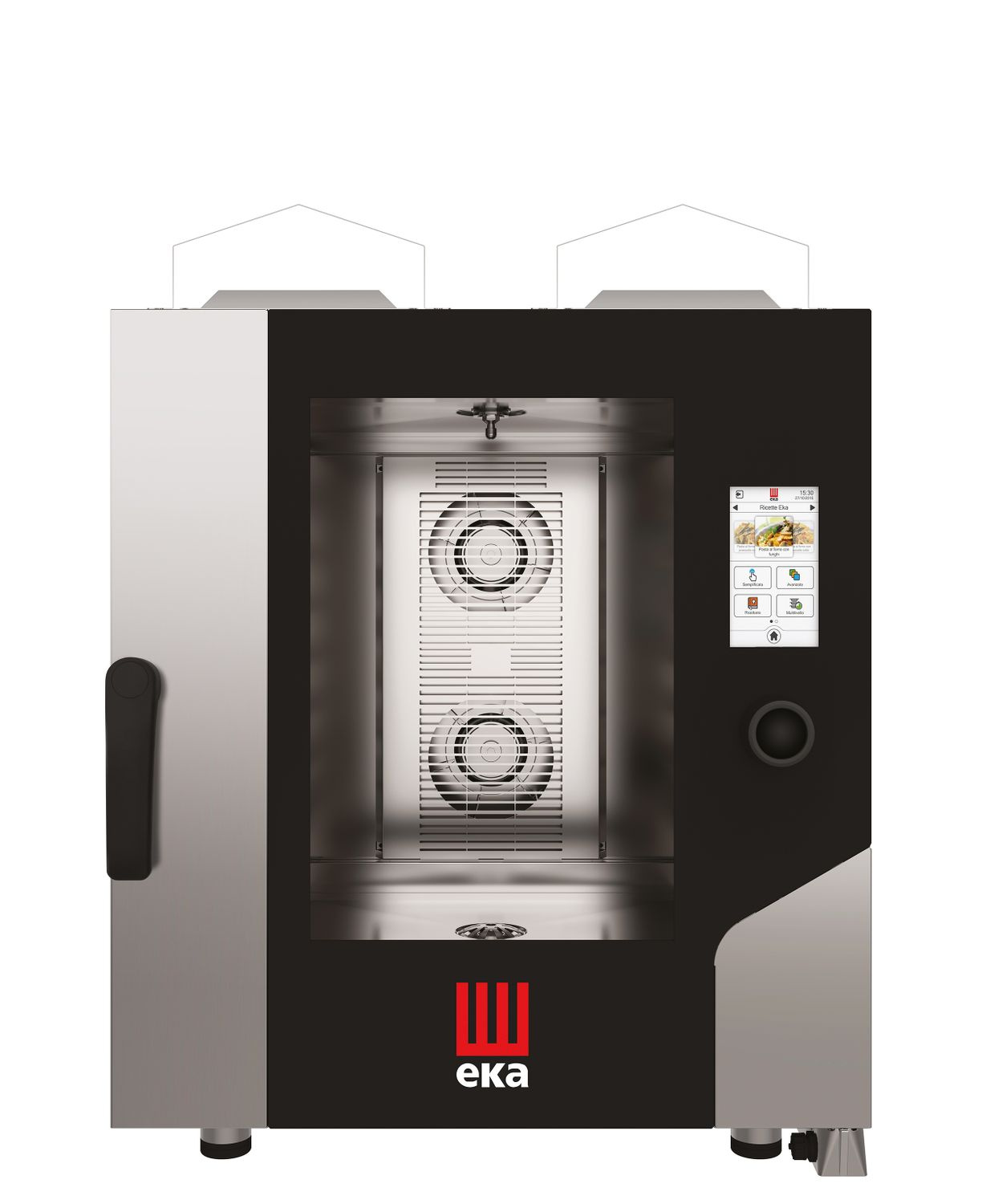 Four mixte à convection-vapeur gaz Millenial Touch Screen Gastro 7xGN 1/1 | TECNOEKA MKF711GTS