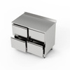 Table de travail en inox avec 4 tiroirs 80x70x85 cm | FORGAST