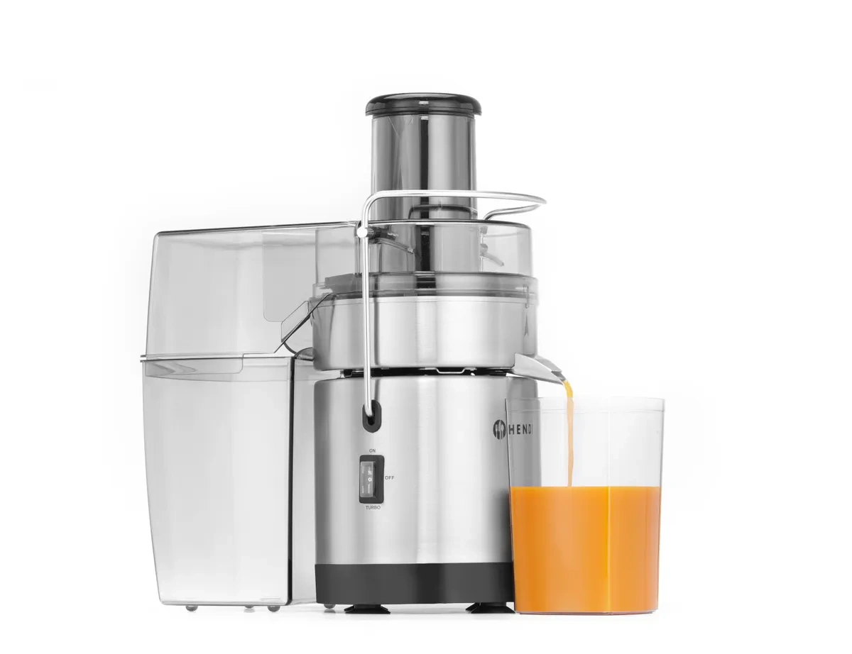 Extracteur de jus Vito, Kitchen Line, argenté, 230V/240W, 350x200x(H)400mm | HENDI 219881