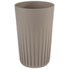 Gobelet réutilisable TO GO, haut, marron, 8.5x13.5 cm, 400 ml | APS 66911