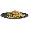 Assiette NERO en mélamine, noire, 33 cm | APS 85065