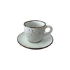 Soucoupe Bel pour Tasse Rustic Crème 15 cm | KERA CERAMIKA 2.20/R.K