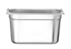 Récipient GN 1/4 prof. 15 cm en acier inoxydable KITCHEN LINE | HENDI 806548