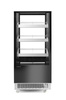 Vitrine réfrigérée à 3 étagères, 300 l, en acier inoxydable, LED | ARKTIC 233306