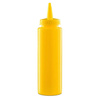 Distributeur de sauces en polyéthylène 0,25 l, jaune | FORGAST FG03219