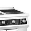 Cuisinière à induction 4 foyers sur base 4x5000 W | FORGAST FG09035