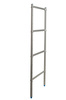 Étagère autoportante à 4 tablettes prof. 40 cm 3PD-44+4P-94+4P-84 | ALUSHELF 40166