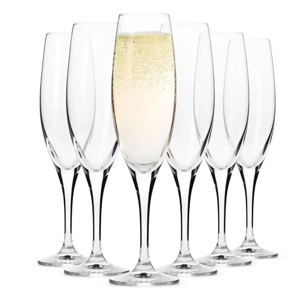 Verres à champagne Venezia, 210 ml - set de 6 pièces | KROSNO F578235020059000