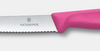 Couteau à tomates Swiss Classic, lame dentelée, rose, long. lame 11 cm | VICTORINOX 6.7835.C1