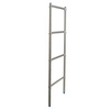 Étagère d’angle à 4 tablettes prof. 40 cm 1PD-44+4P-164+8UM | ALUSHELF 40326