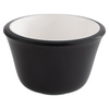 Coupelles à dips, blanc et noir, lot de 6 pièces, MINI, 6x4 cm, 40 ml | APS 85244