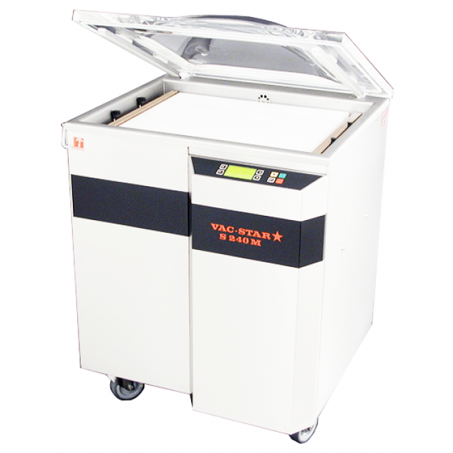 Machine d’emballage sous vide mobile à 1 chambre S-240 M GX V/B6 | VAC-STAR V-4223-JZ-AHBCAB