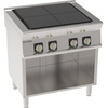 Cuisinière professionnelle électrique 4-plaques | TECNOINOX 716102