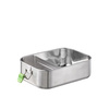 Boîte à déjeuner LUNCHBUDDY, acier inoxydable, 20.5x14.5x6.5 cm, 1.1 l | APS 66901
