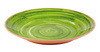 Assiette LA VIDA, en mélamine, vert-brun, 40,5x5,5 cm | APS 84172